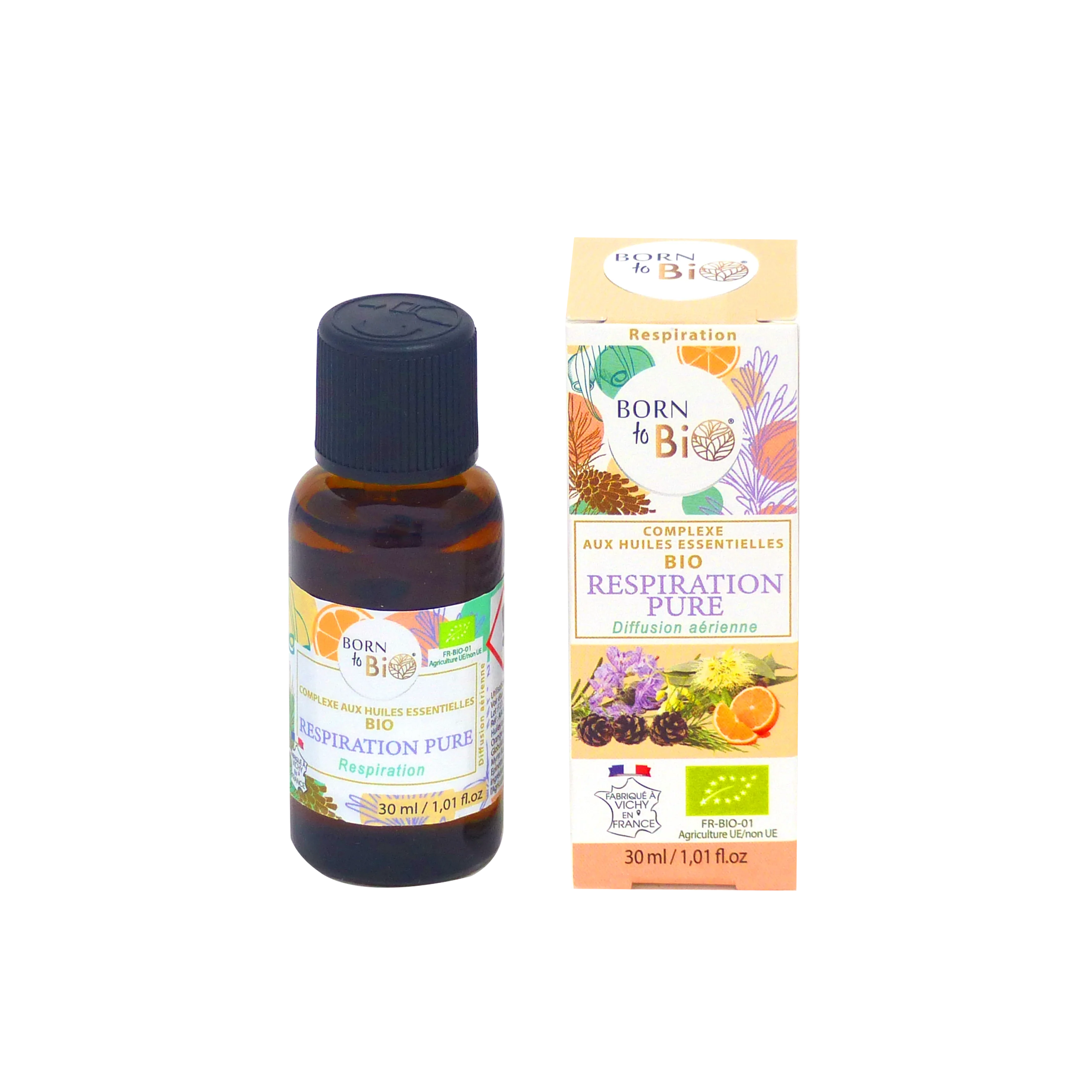 Respiration pure - Complexe aux huiles essentielles Certifiées Bio