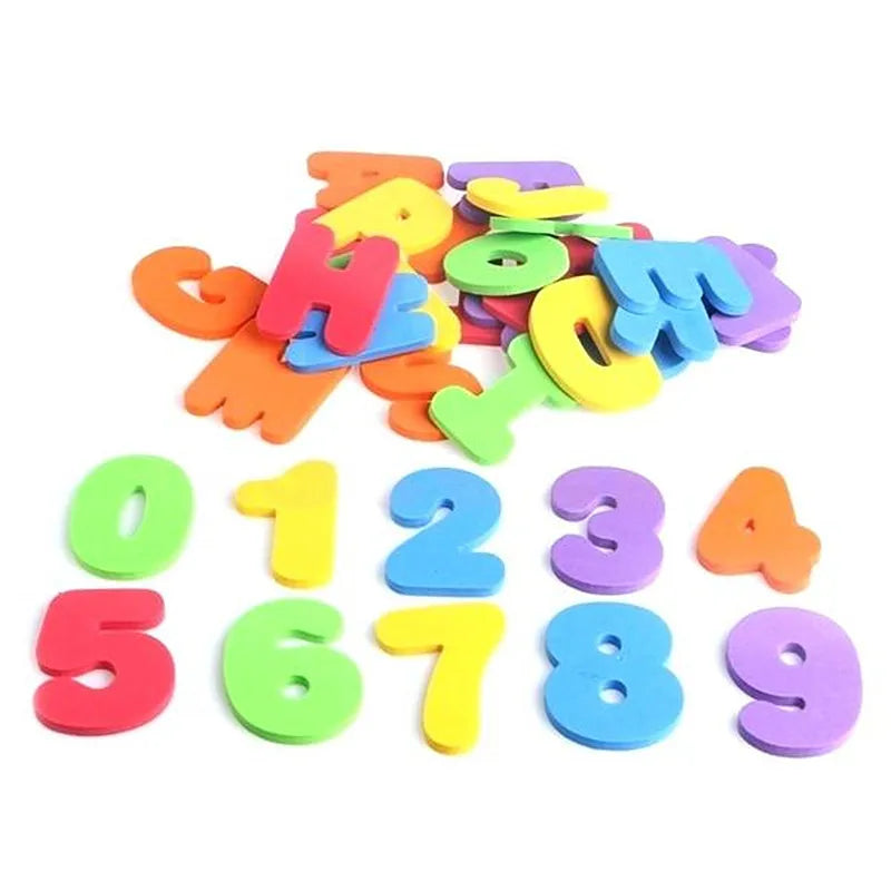 36-Pieces Set Letters and Numbers Bath Toy-4