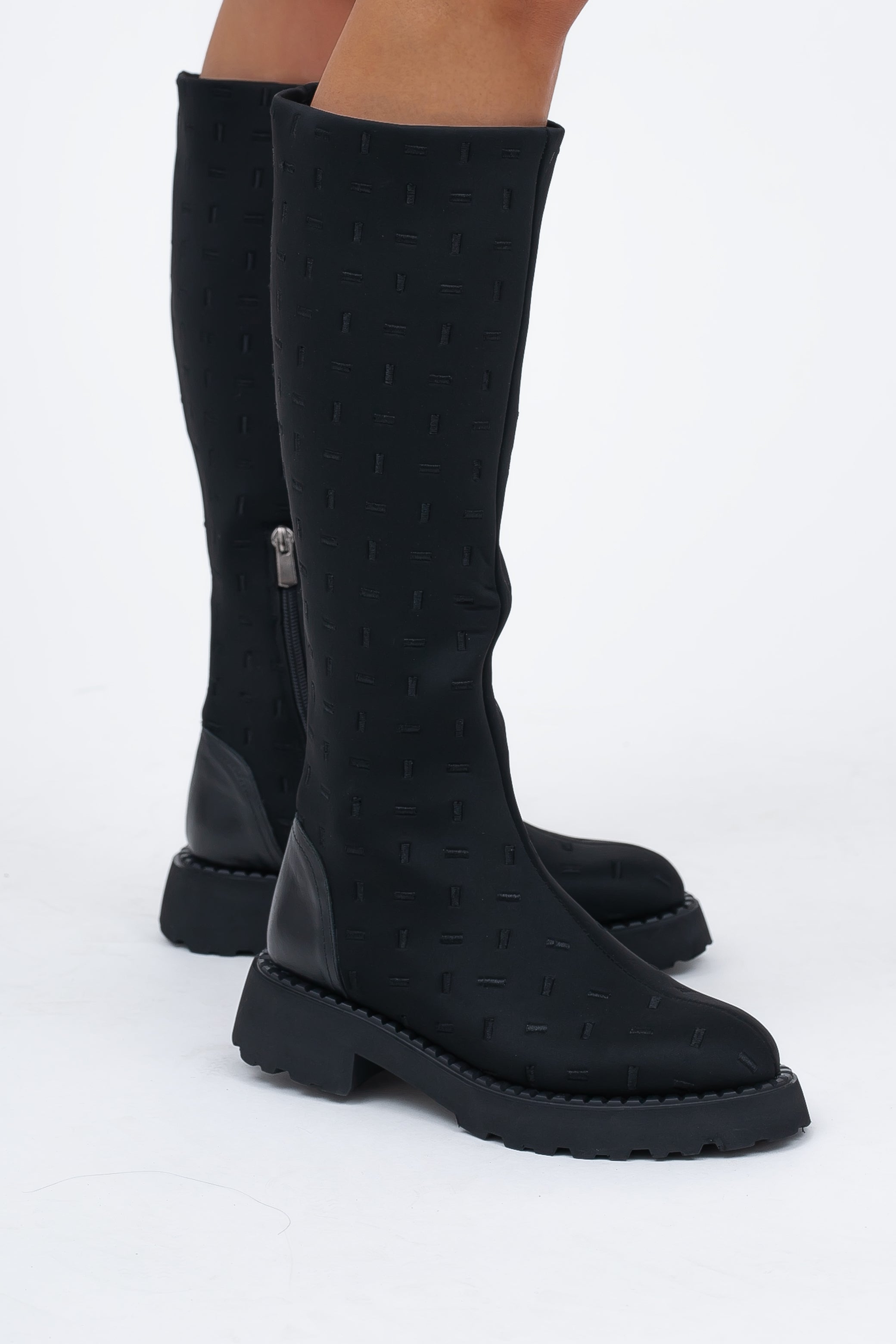 Bottes hautes à tige extensible « Matrix »