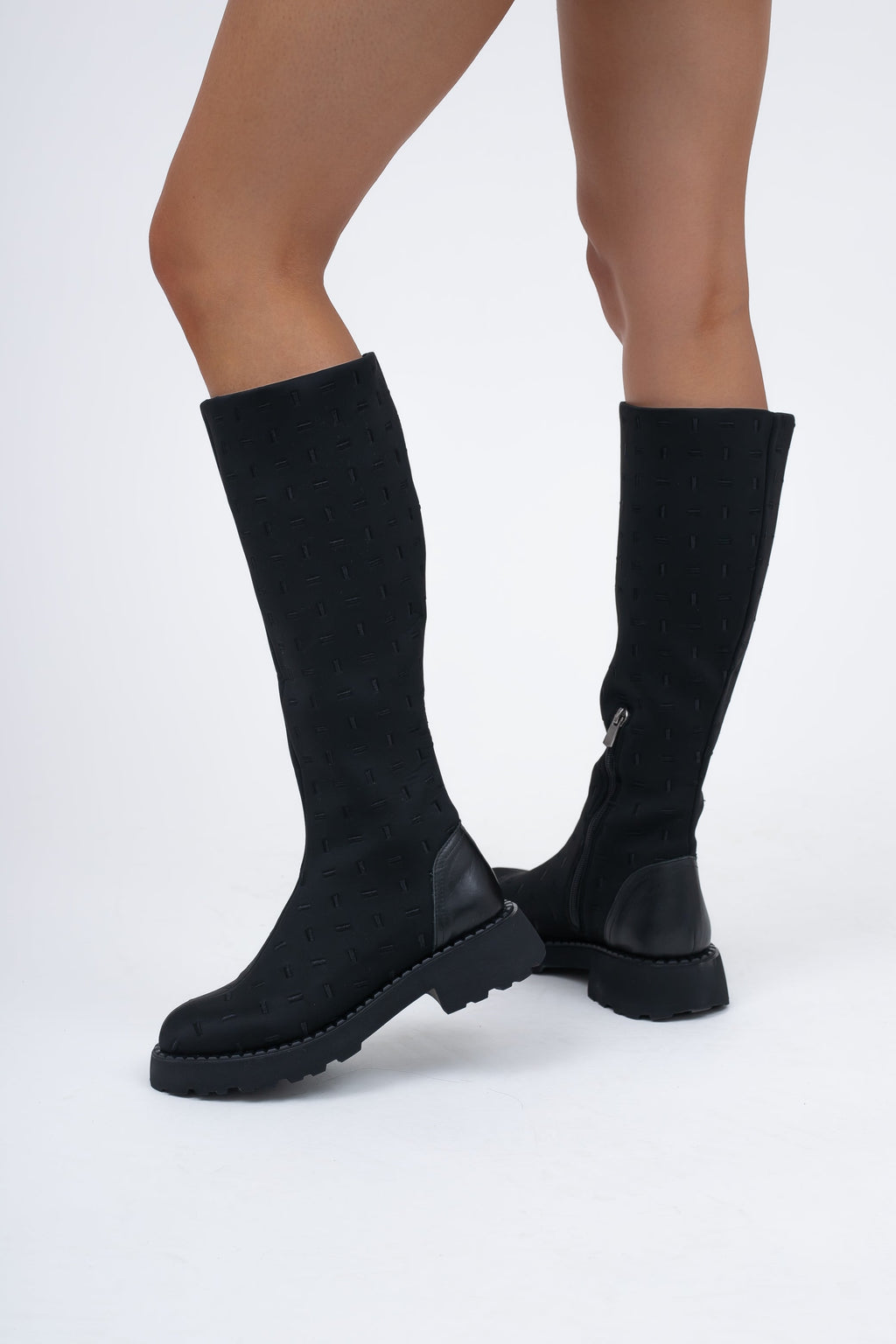 Bottes hautes à tige extensible « Matrix »