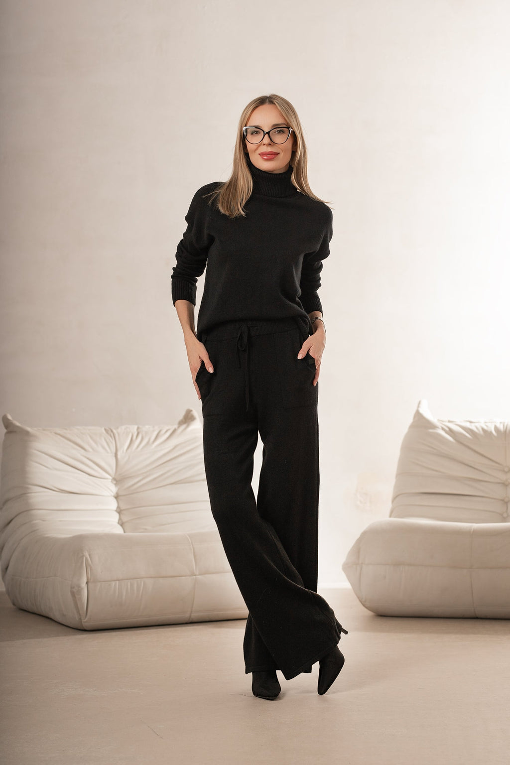 Ensemble pull et col roulé - Bastet par Agnieszka Włodarczyk