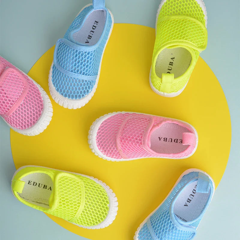 Breathable Anti-slip Mesh Sneakers for children multivariant-0