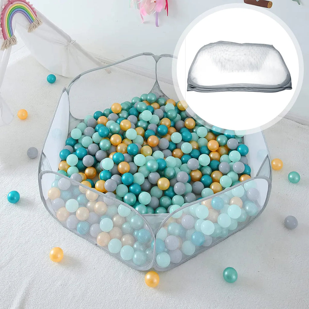 Foldable Net Ball Pit for Children-0