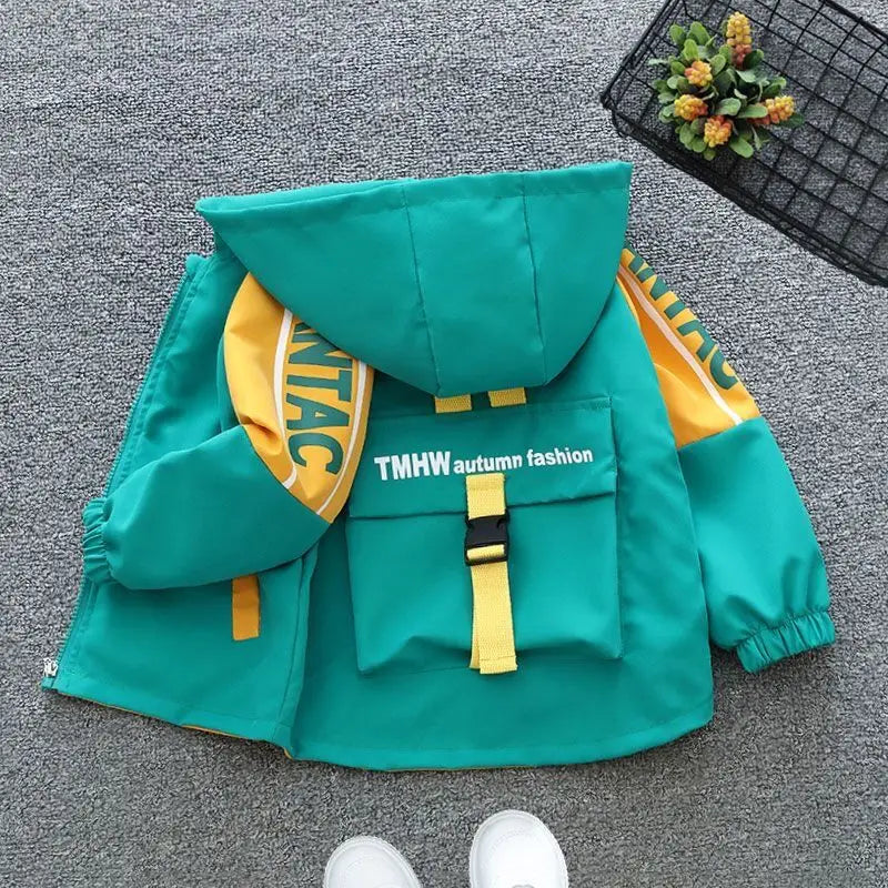 Sport Jacket with Hood for Children-1