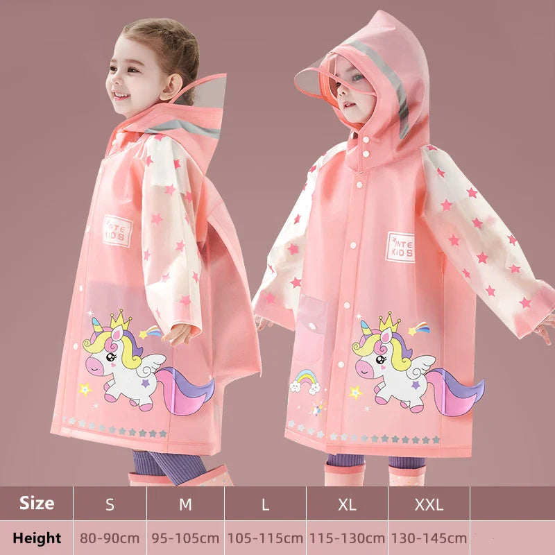 Fantasy raincoat for children multivariant-1