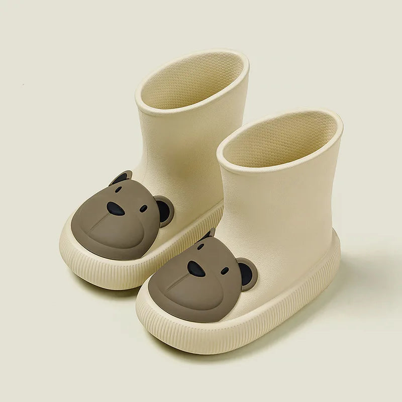 Non-slip rubber rain boots with animals multivariant-3
