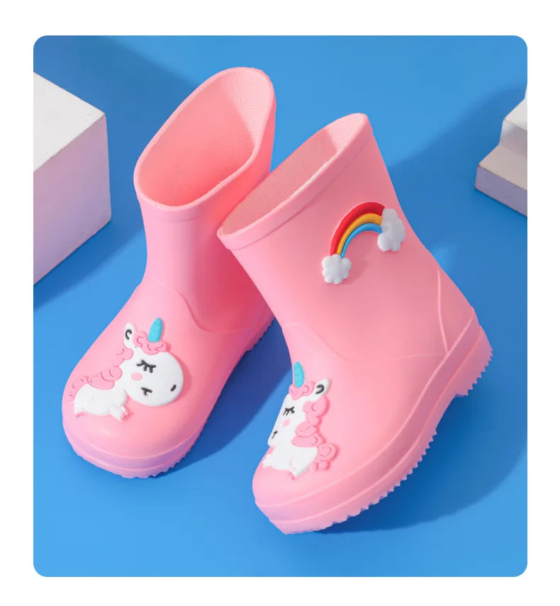 PVC Non-slip Rain Boots for children multivariant-4