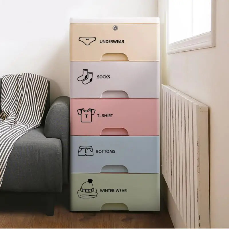 Decorative Stickers for Drawers and Containers - Clothing-0