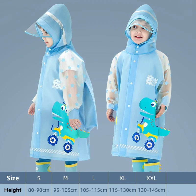 Fantasy raincoat for children multivariant-4