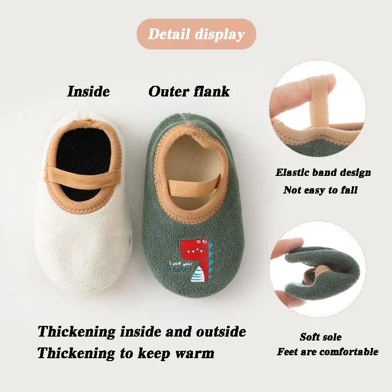 Non-slip Slippers with Elastic for Children Multivariant-2