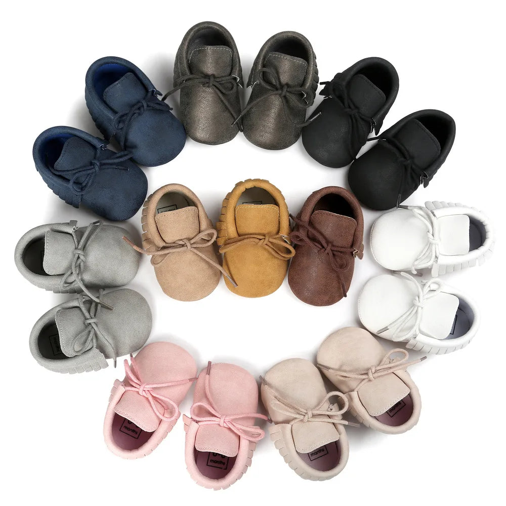 Moccasins Soft Sole for Babies Multivariant-0
