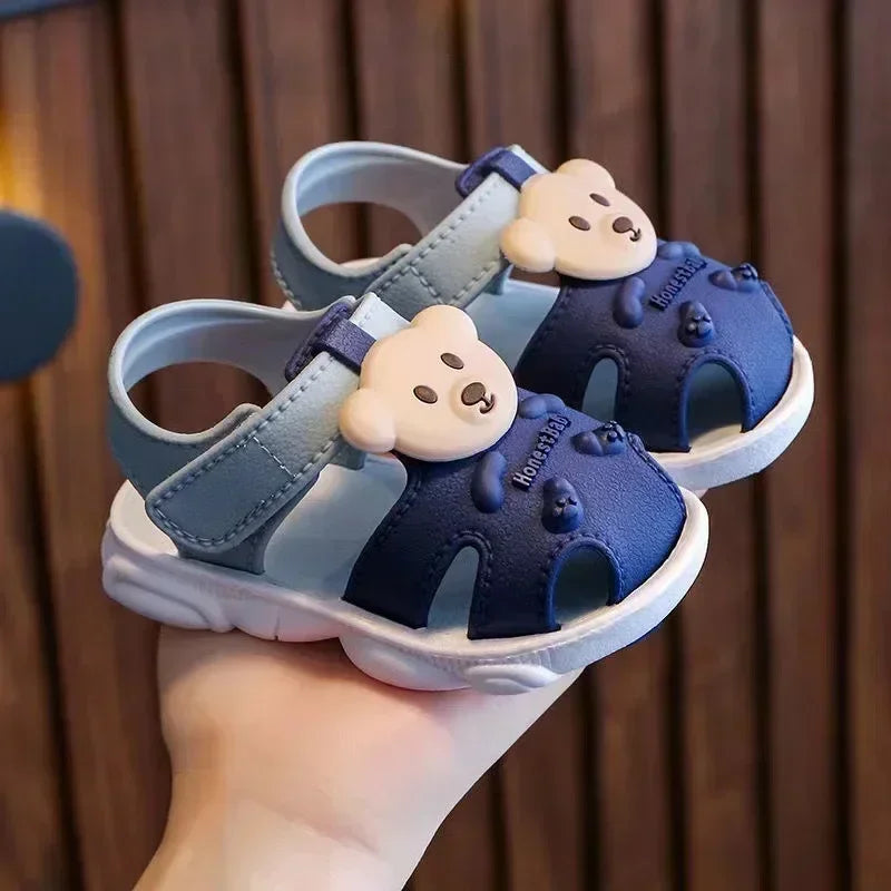 First Steps Sandals 3D Bear for Children Multivariant-0