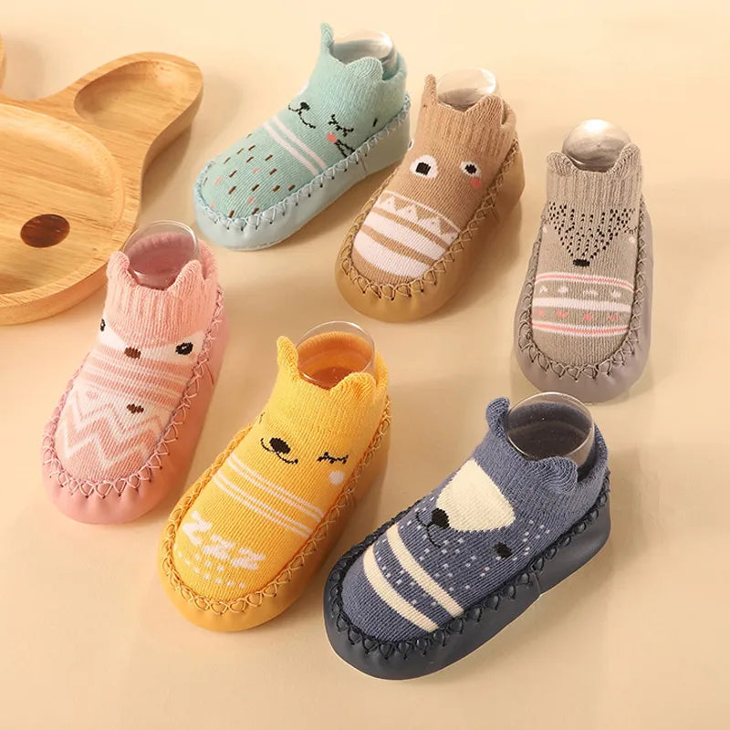 Non-Slip Socks with Cork for Children Multivariant-0