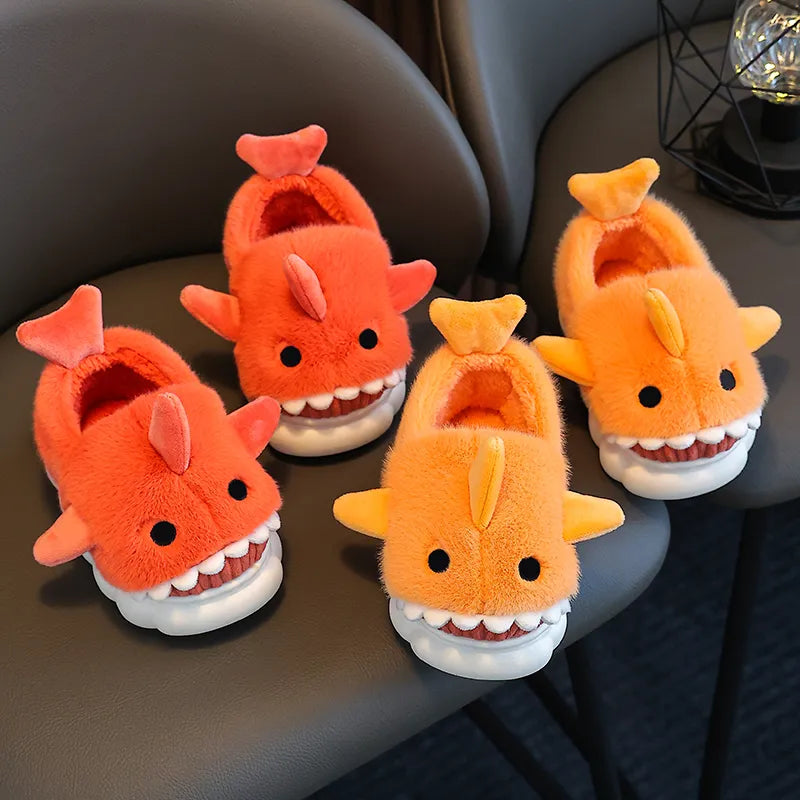 Padded Non-Slip Shark Slippers for Children and Kids multivariant-1
