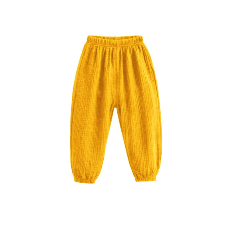 Summer long trousers for children multivariant-5