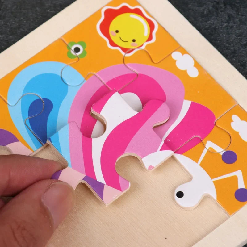 9pcs wooden toy jigsaw multivariant-2