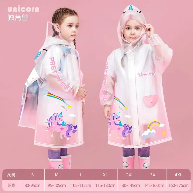 Fantasy raincoat for children multivariant-1
