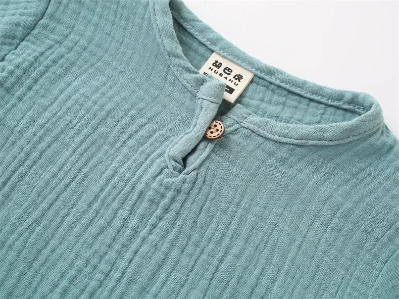 2-piece summer t-shirt and shorts set for children multivariant-3