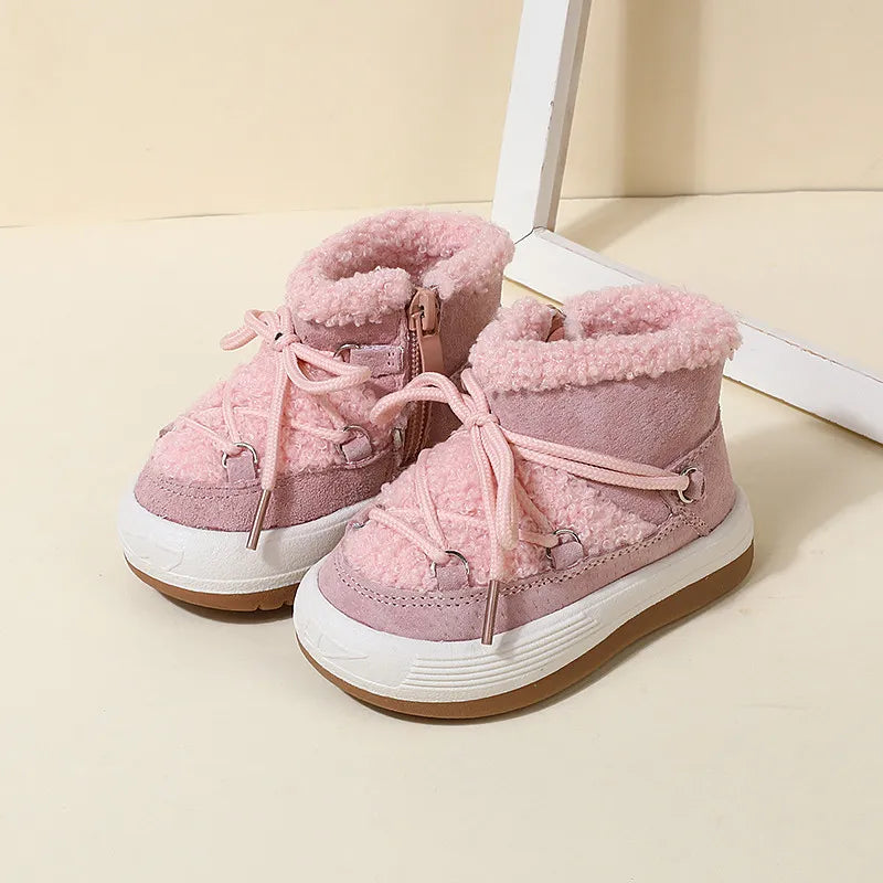 Non-Slip Ankle Boots with Zip for Children Multivariant-1