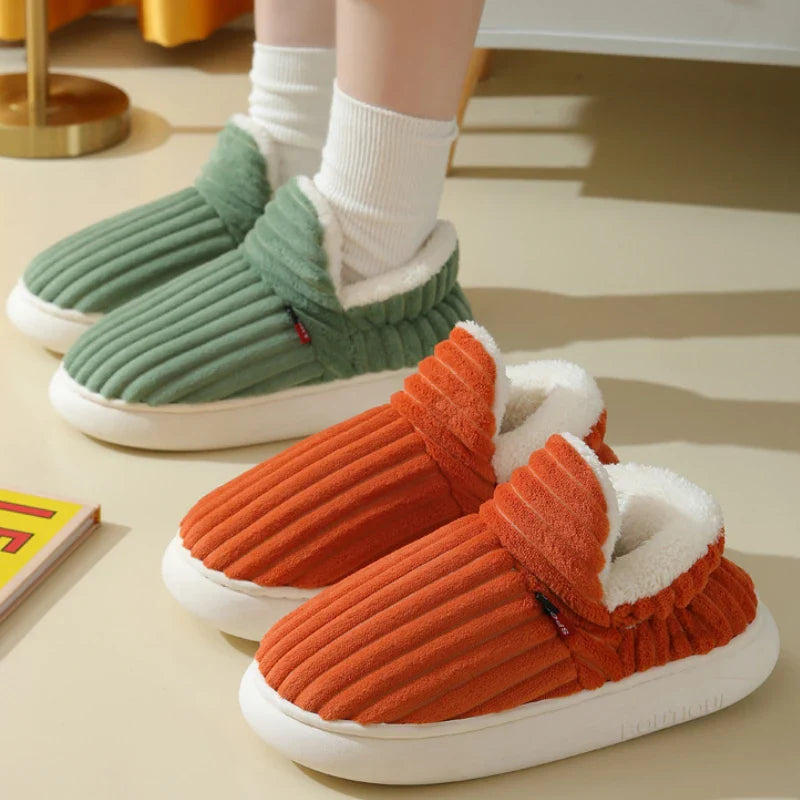 Warm and Breathable Non-Slip Slippers for Adults-0