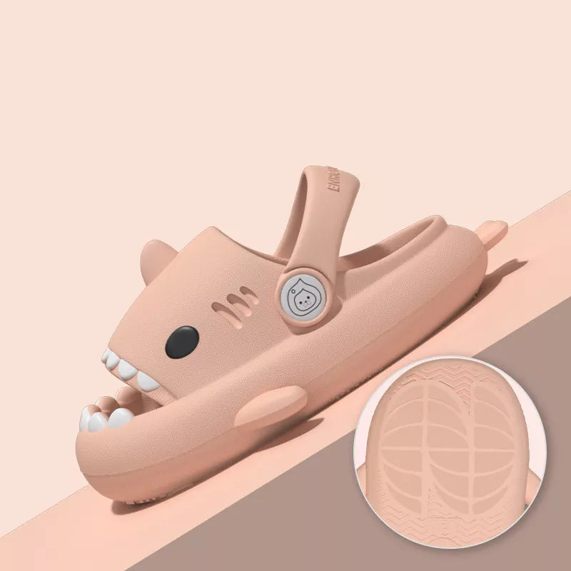 Non-slip Eva Shark Slippers for Children Multivariant-4