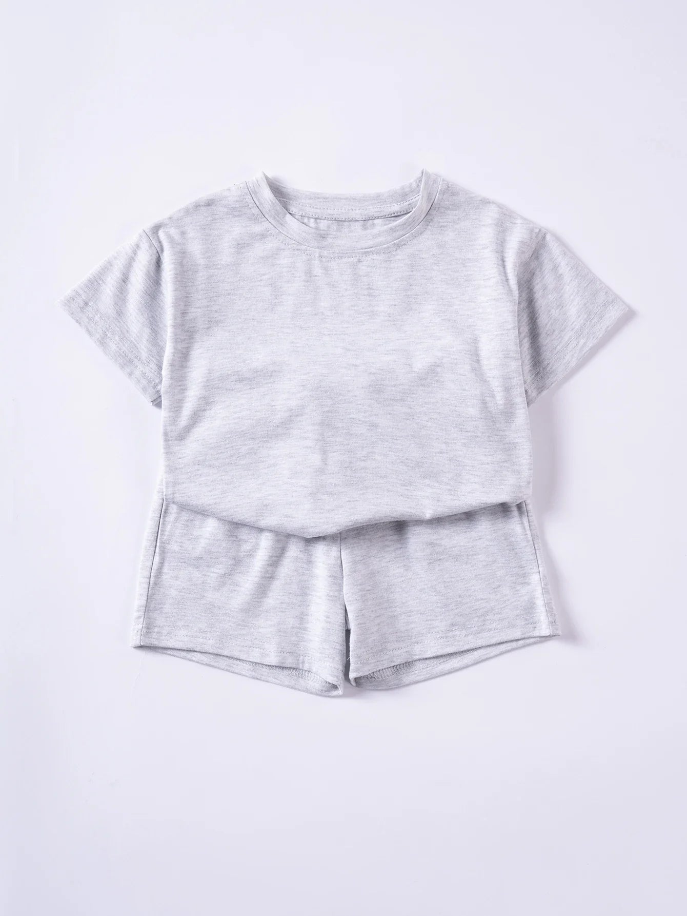 2-piece T-shirt and shorts tracksuit set for children Multivariant-13