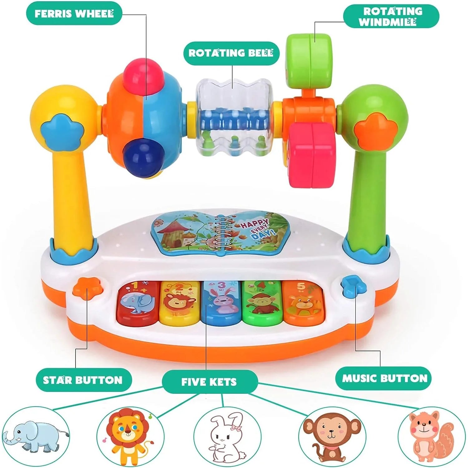 Toy piano for Children-4