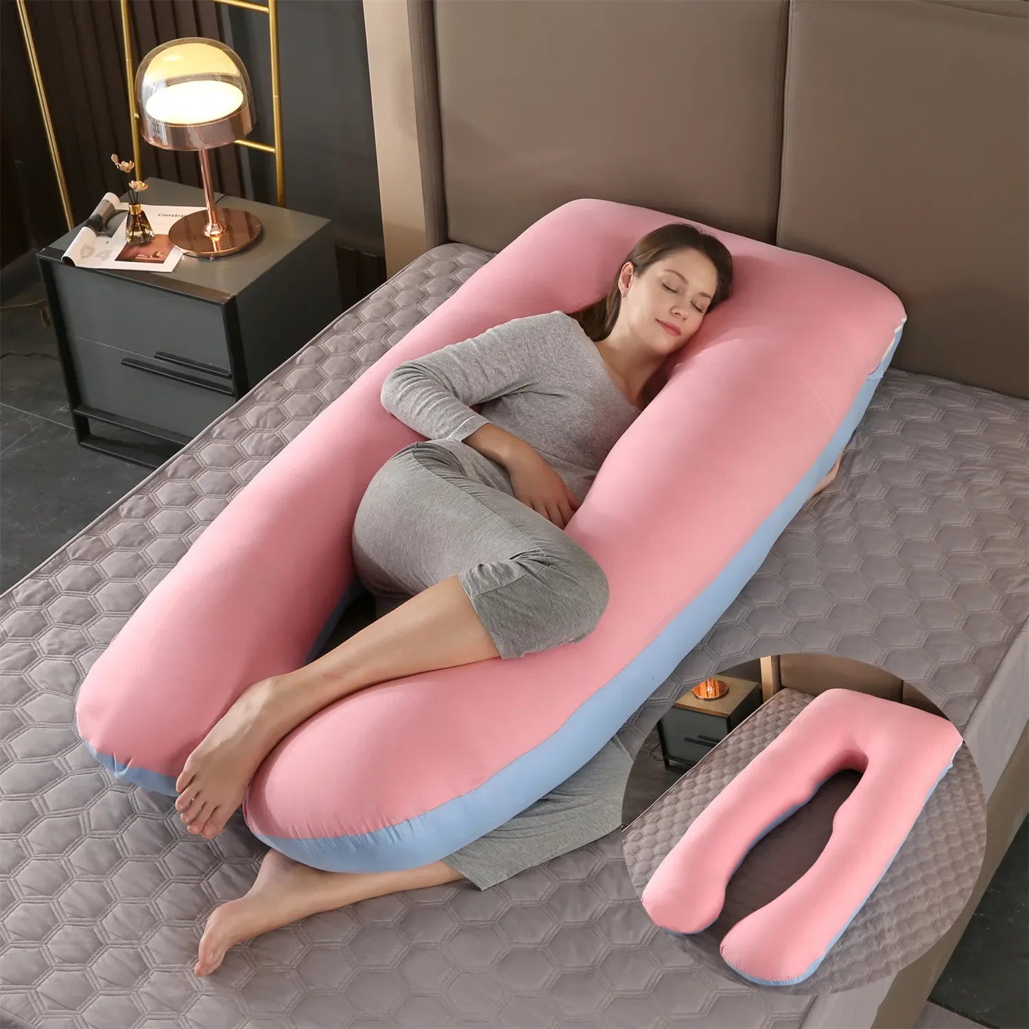 U-shaped multifunctional maternity pillow Multivariant-0