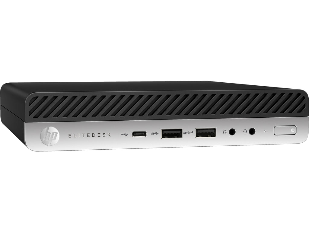 T1A HP EliteDesk 800 G5 Refurbished Intel® Core™ i5 i5-9500 8 Go DDR4-SDRAM 256 Go SSD Windows 11 Pro Mini PC Noir, Argent