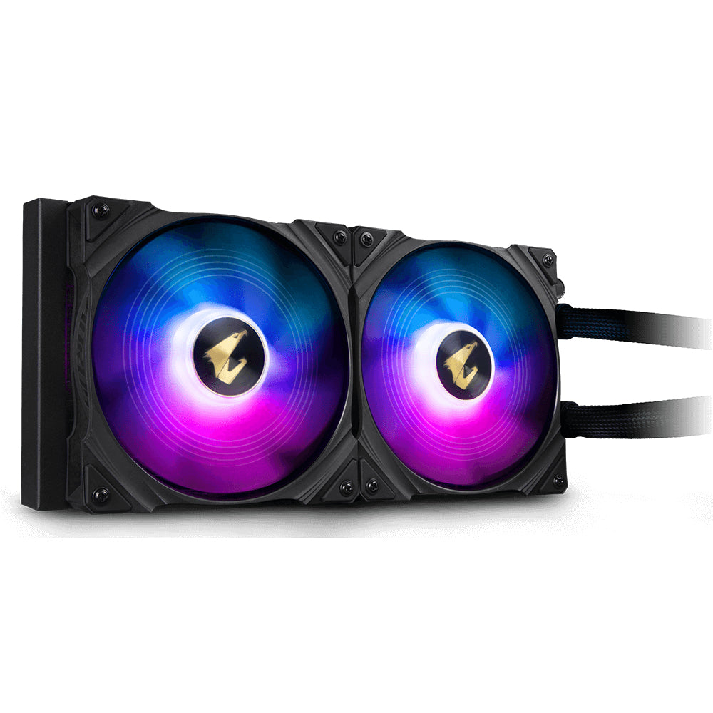 GIGABYTE AORUS WATERFORCE 280 Refroidisseur de Liquide Tout-en-un, Noir
