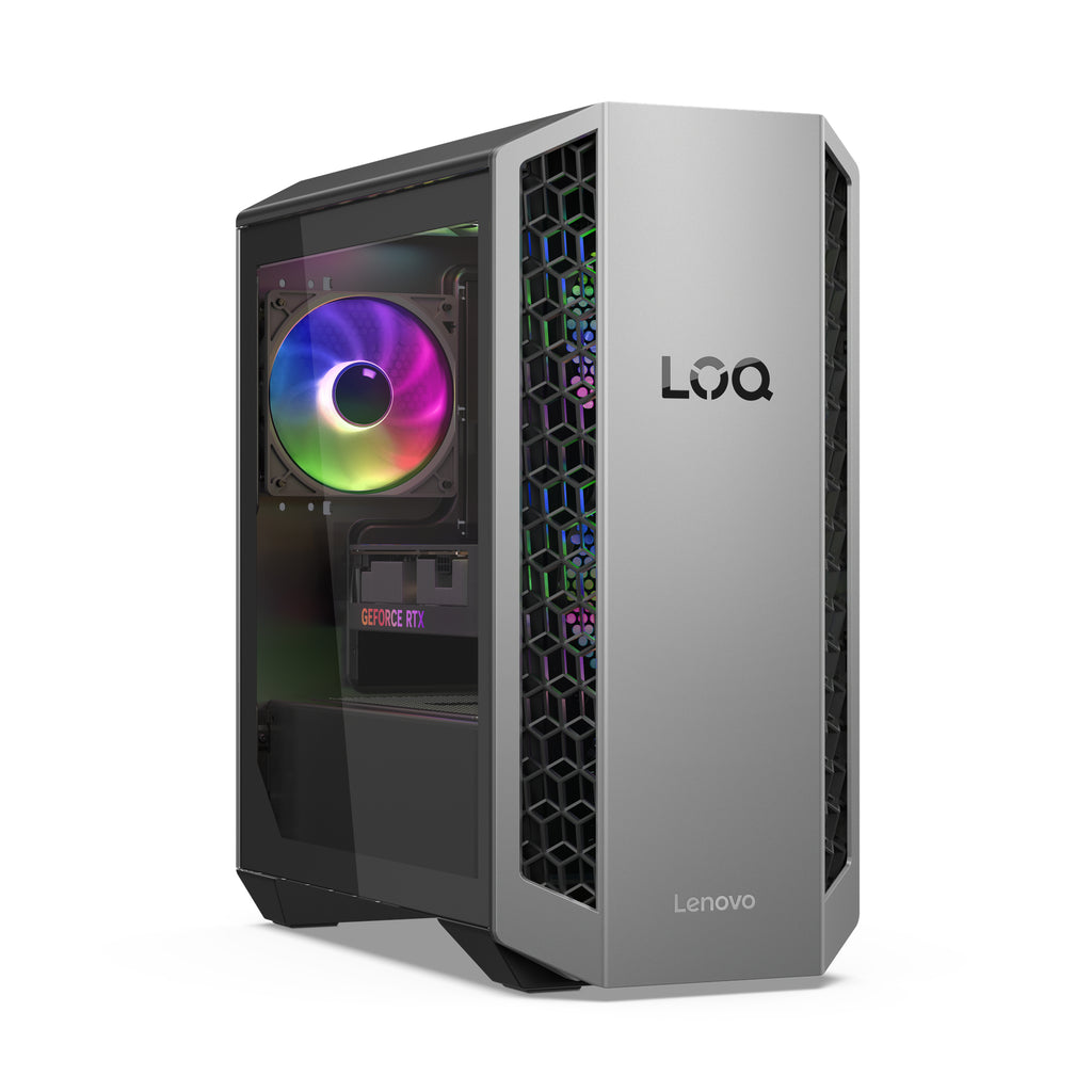 Lenovo LOQ Tower 26ADR10 AMD Ryzen™ 7 8745HX 32 Go DDR5-SDRAM 1 To SSD NVIDIA GeForce RTX 5070 Windows 11 Home PC Noir