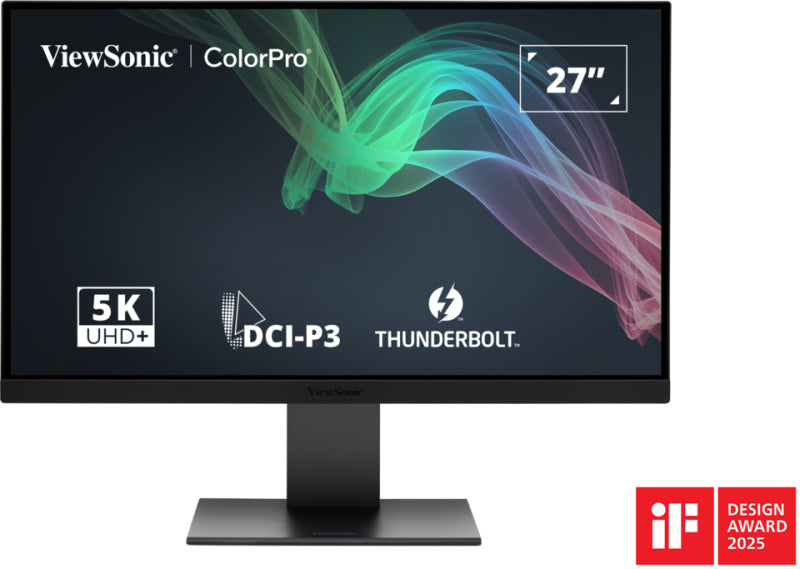 Viewsonic VP2788-5K écran plat de PC 68,6 cm (27") 5120 x 2880 pixels 5K Ultra HD LED Noir