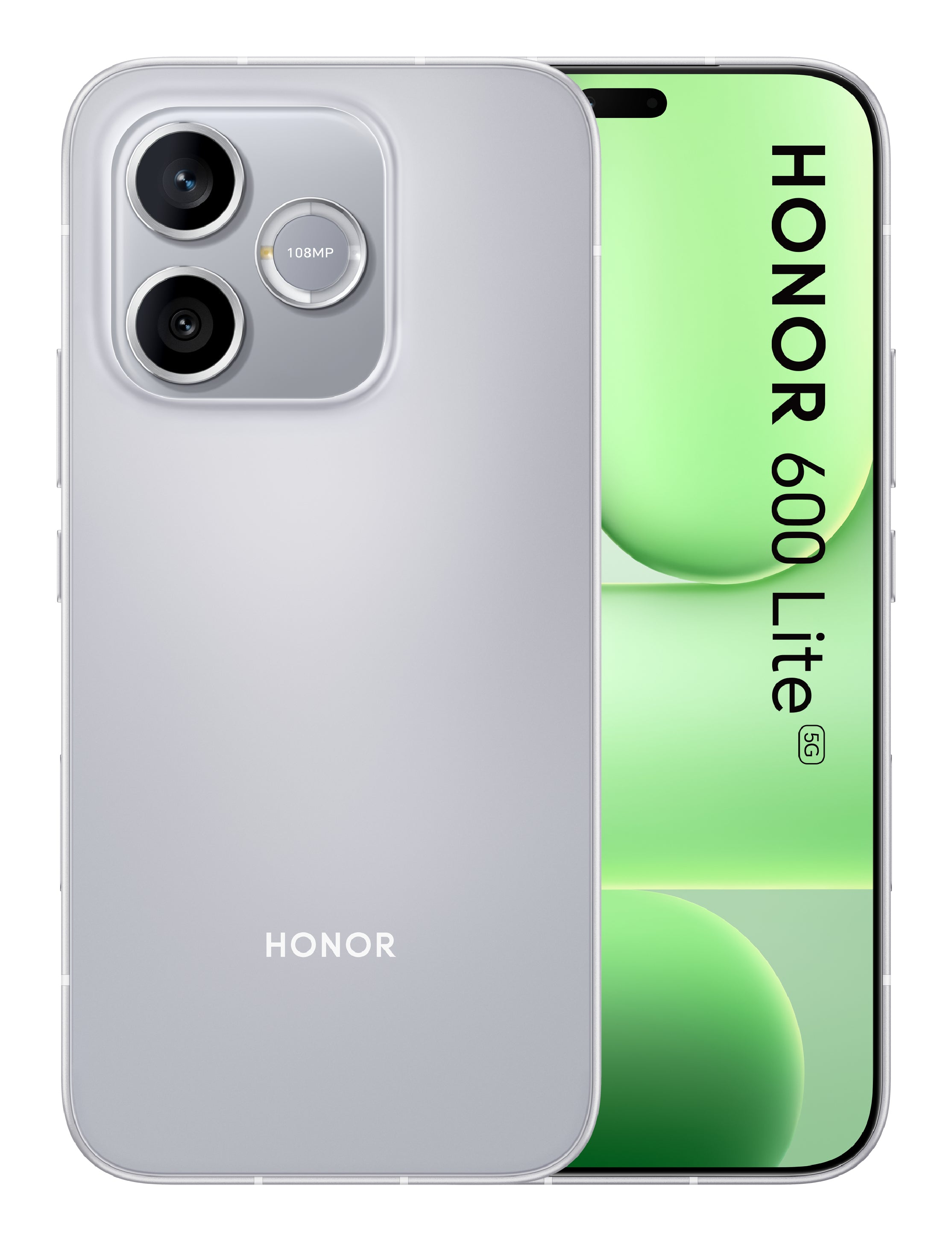 Honor BUNDLE 600 LITE 256GB V GREY+WATCH 2i BLACK 16,8 cm (6.6") Double SIM 5G USB Type-C 8 Go 256 Go 6520 mAh Gris