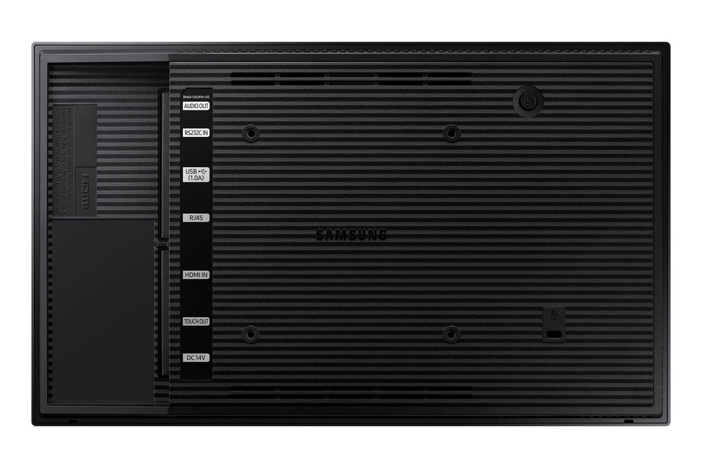 Samsung Samsung QB13R-TM Écran plat interactif 33 cm (13") LED Wifi 500 cd/m² Full HD Noir Écran tactile Intégré dans le processeur Tizen 4.0 16/7