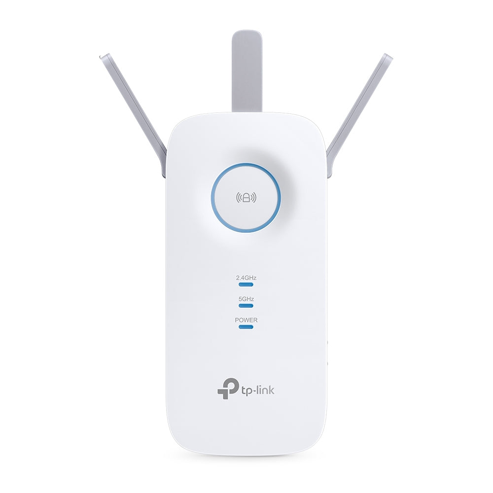TP-Link RE550 Répéteur Wi-Fi AC1300, Émetteur et Récepteur Réseau, Blanc, 10/100/1000 Mbit/s