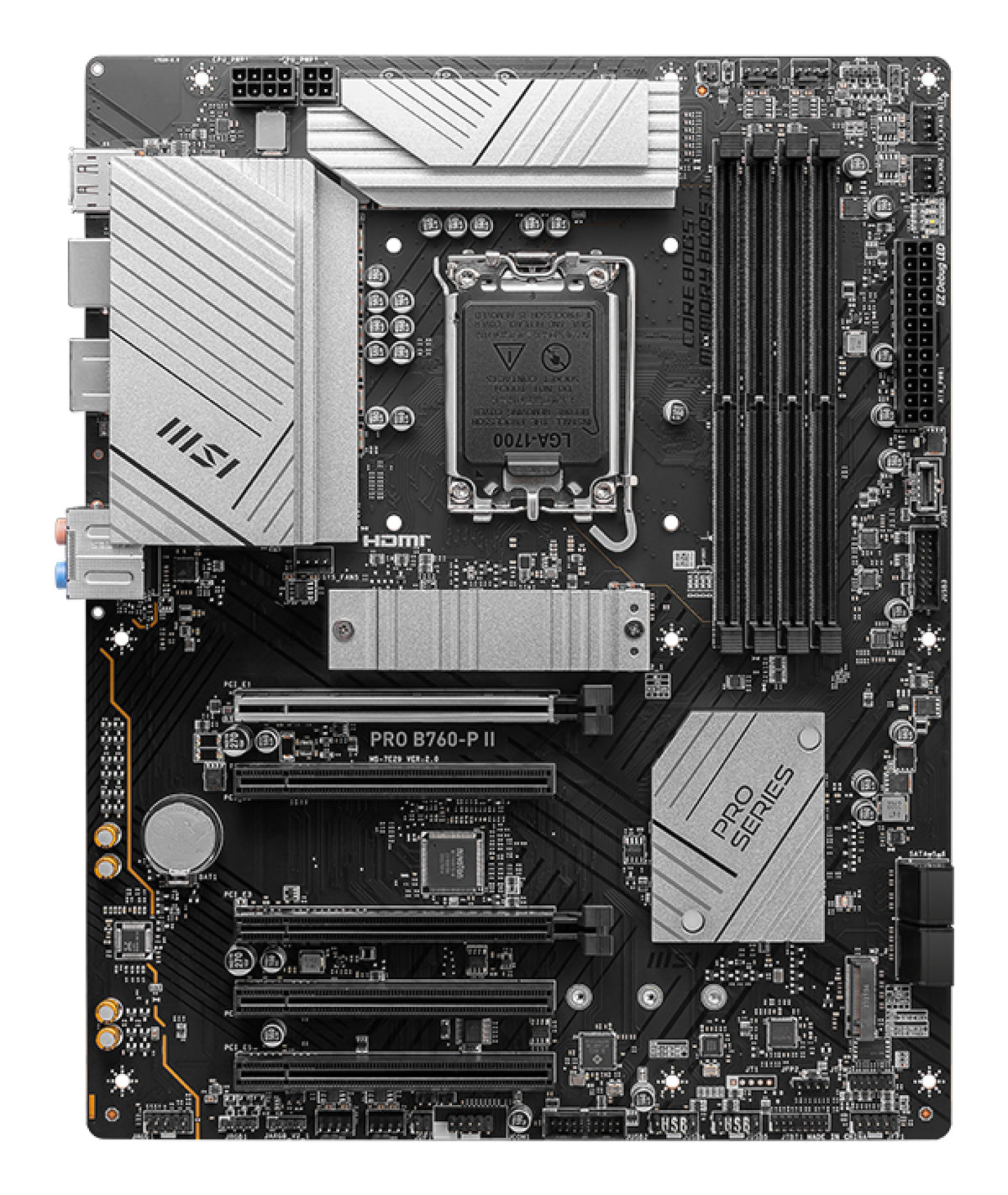 MSI PRO B760-P II Carte Mère Intel B760 LGA 1700 ATX