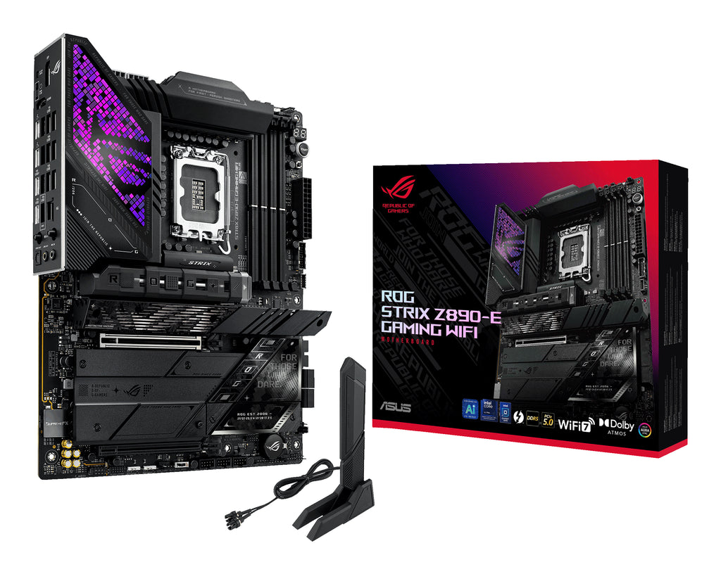 ASUS ROG STRIX Z890-E GAMING WIFI Carte Mère Intel Z890 LGA 1851 ATX