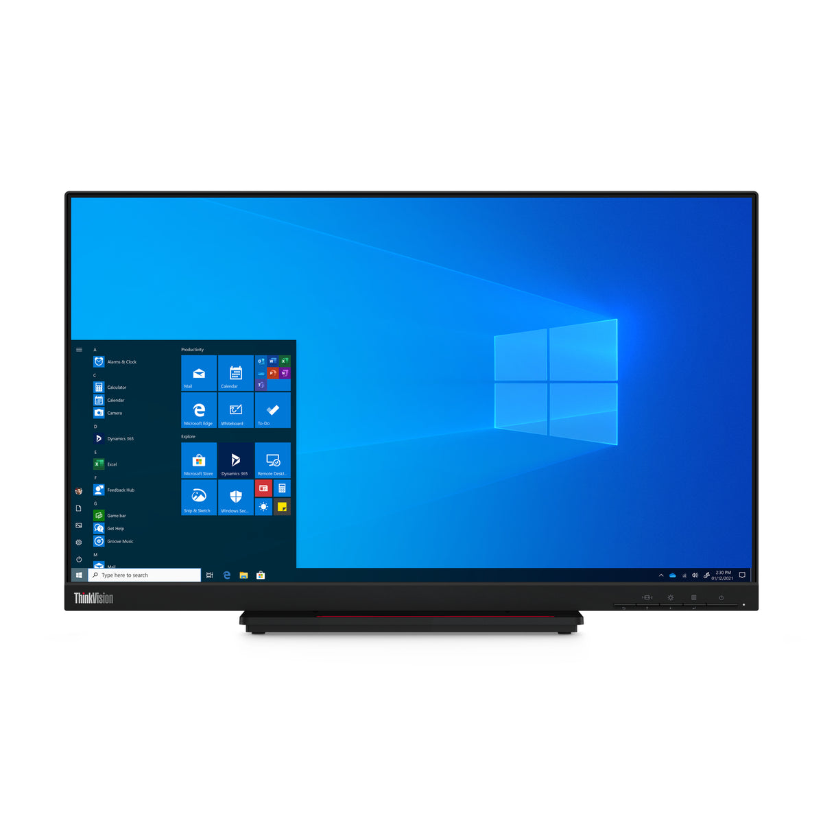 Lenovo ThinkVision T24t-20 Moniteur Full HD 23.8 pouces