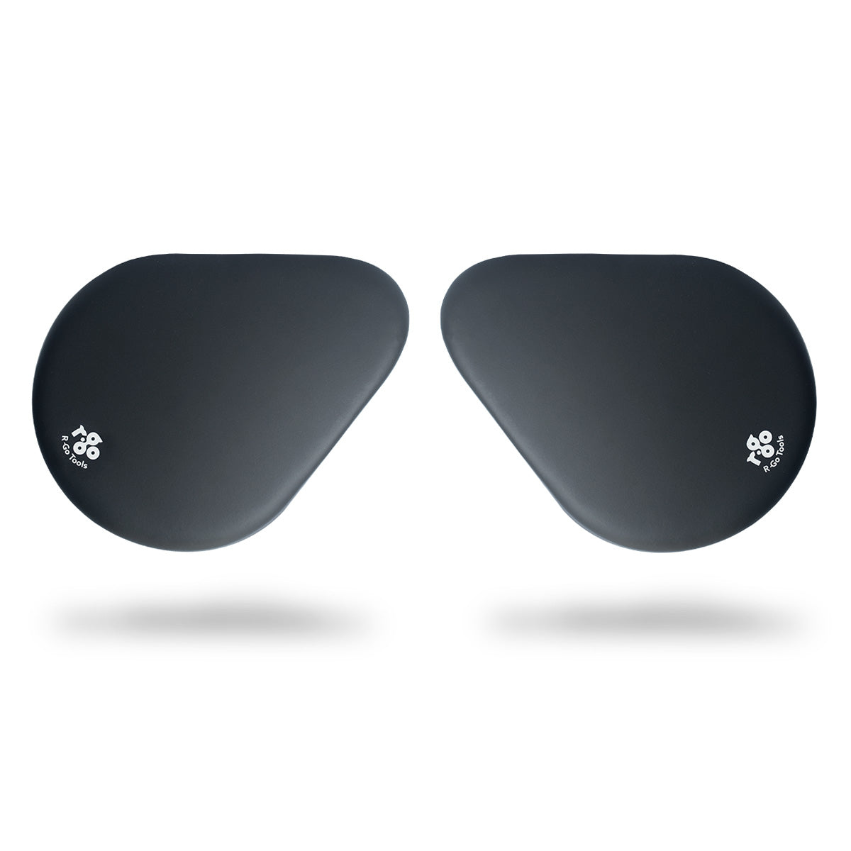 Accoudoir Ergonomique R-Go Split en Deux Parties, Réglable et Symétrique, Mousse Souple, Noir