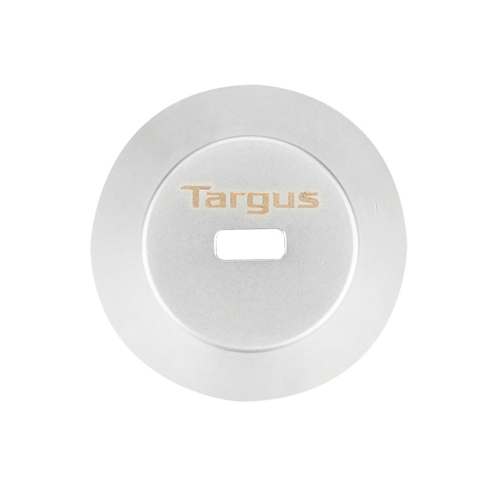 Targus ASP001GLX Plaque pour Câble de Verrouillage, Argent, 1 pièce