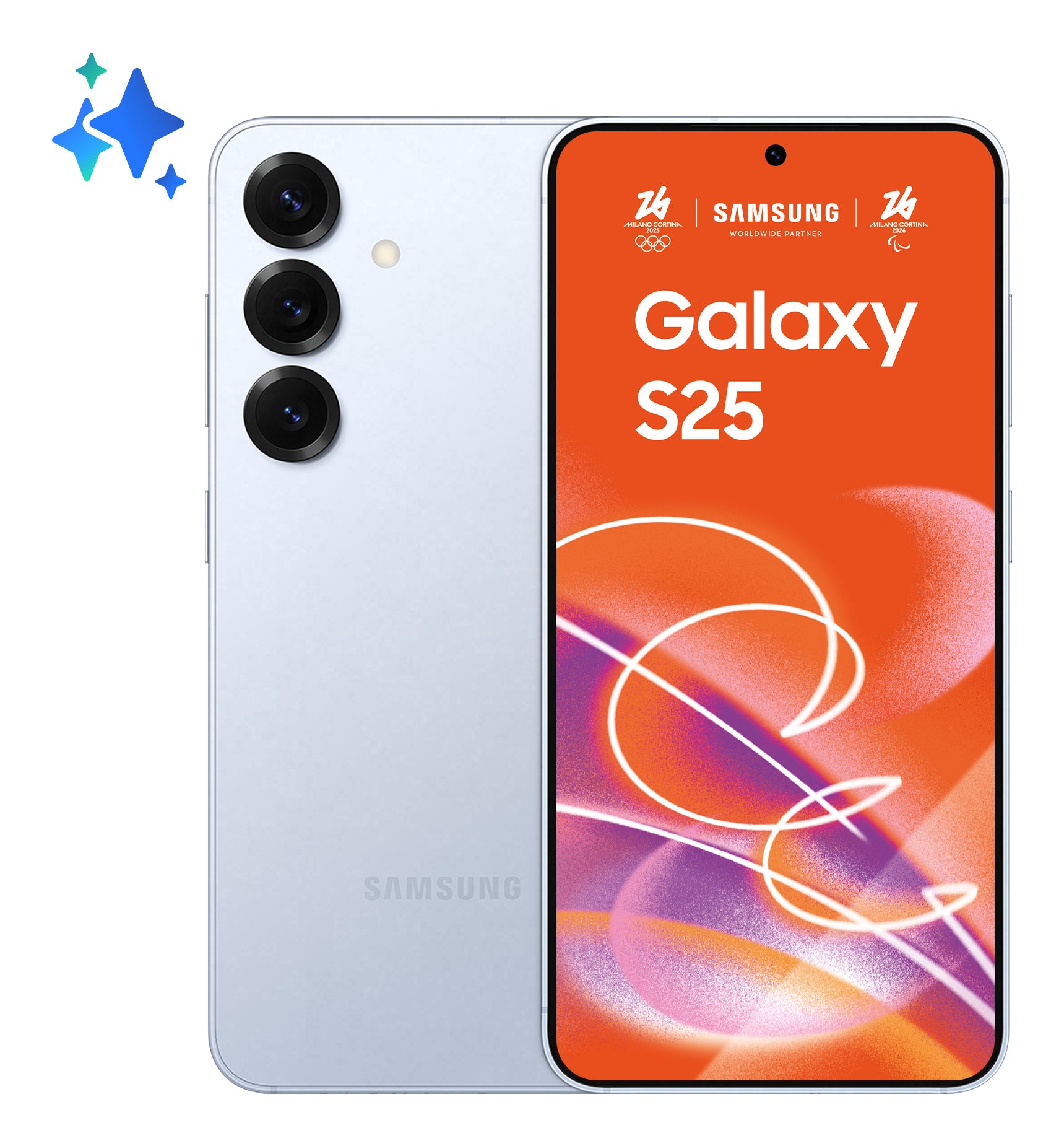 Samsung Samsung Galaxy S25 15,8 cm (6.2") Double SIM Android 15 5G USB Type-C 12 Go 256 Go 4000 mAh Bleu