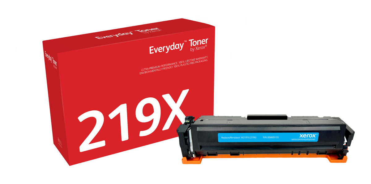 Toner Everyday™ Cyan de Xerox compatible avec HP 219X (W2191X), Grande capacité