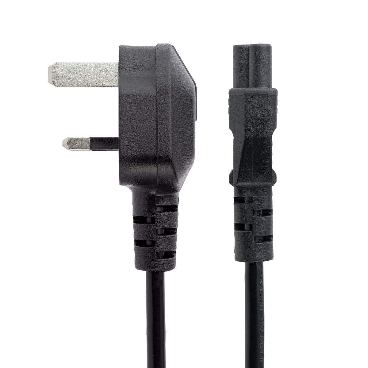 StarTech.com Cordon d'alimentation Trèfle BS1363 vers C5, 1m, Noir