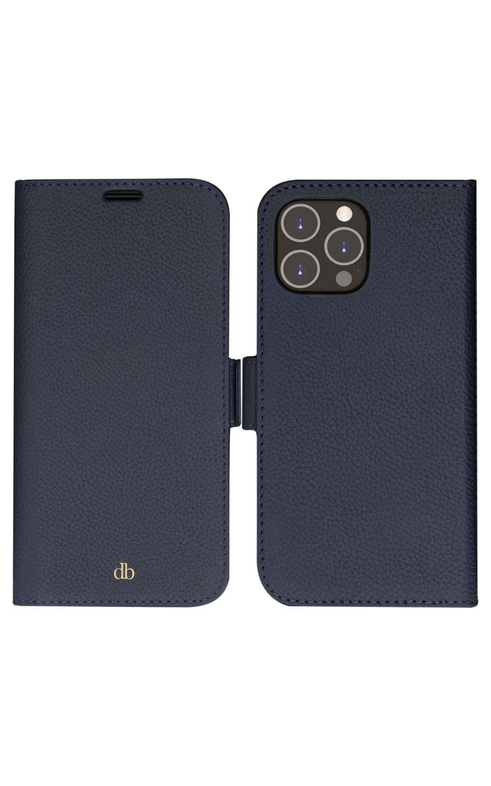 dbramante1928 New York Étui Portefeuille pour iPhone 14 Pro Max 6.7", Bleu
