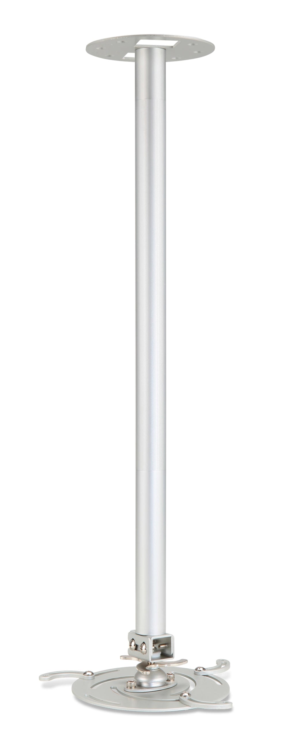 Support Plafond Universel pour Projecteurs CM-02S, Aluminium, Longueur Max 64 cm