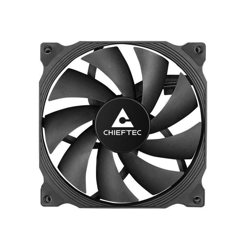 Chieftec ZF-1225PWM système de refroidissement d’ordinateur Boitier PC Ventilateur 12 cm Noir 1 pièce(s)