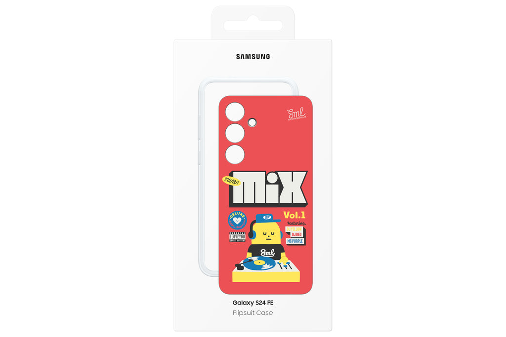 Samsung Samsung Coque personnalisable Sticky Monster Lab pour Galaxy S24 FE