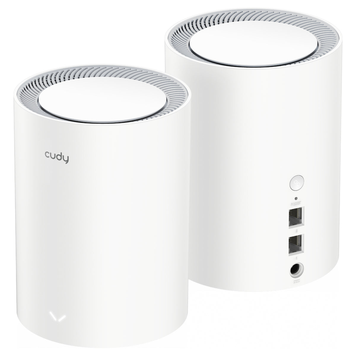 Cudy M3000(2-PACK) V2.0 système Wi-Fi maillé Bi-bande (2,4 GHz / 5 GHz) Wi-Fi 6 (802.11ax) Blanc Interne