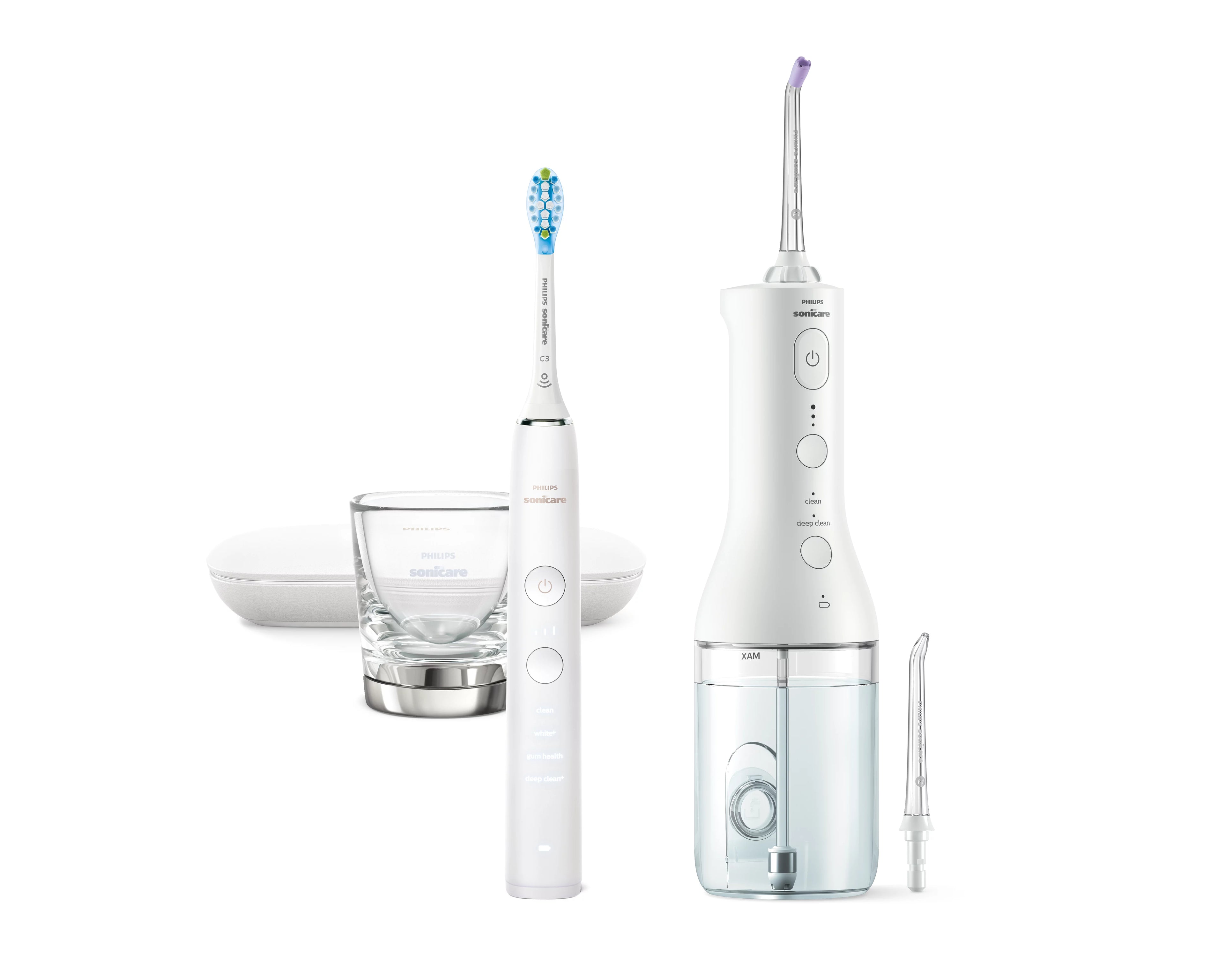 Philips HX3886/41 brosse à dents électrique Adulte Brosse à dents à ultrasons Blanc