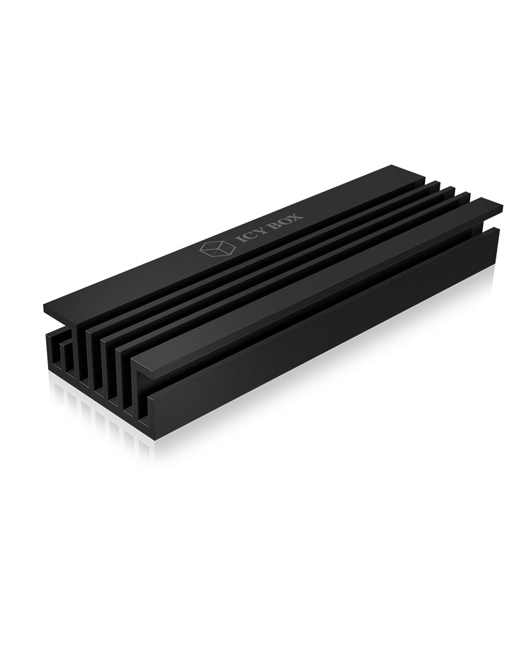 ICY BOX IB-M2HS-70 Disque électronique Dissipateur thermique/Radiateur Noir 1 pièce(s)